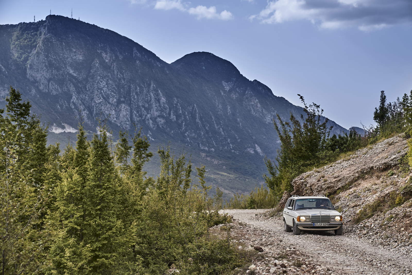 Roadtrip Albanien with Mercedes W123 300 TD