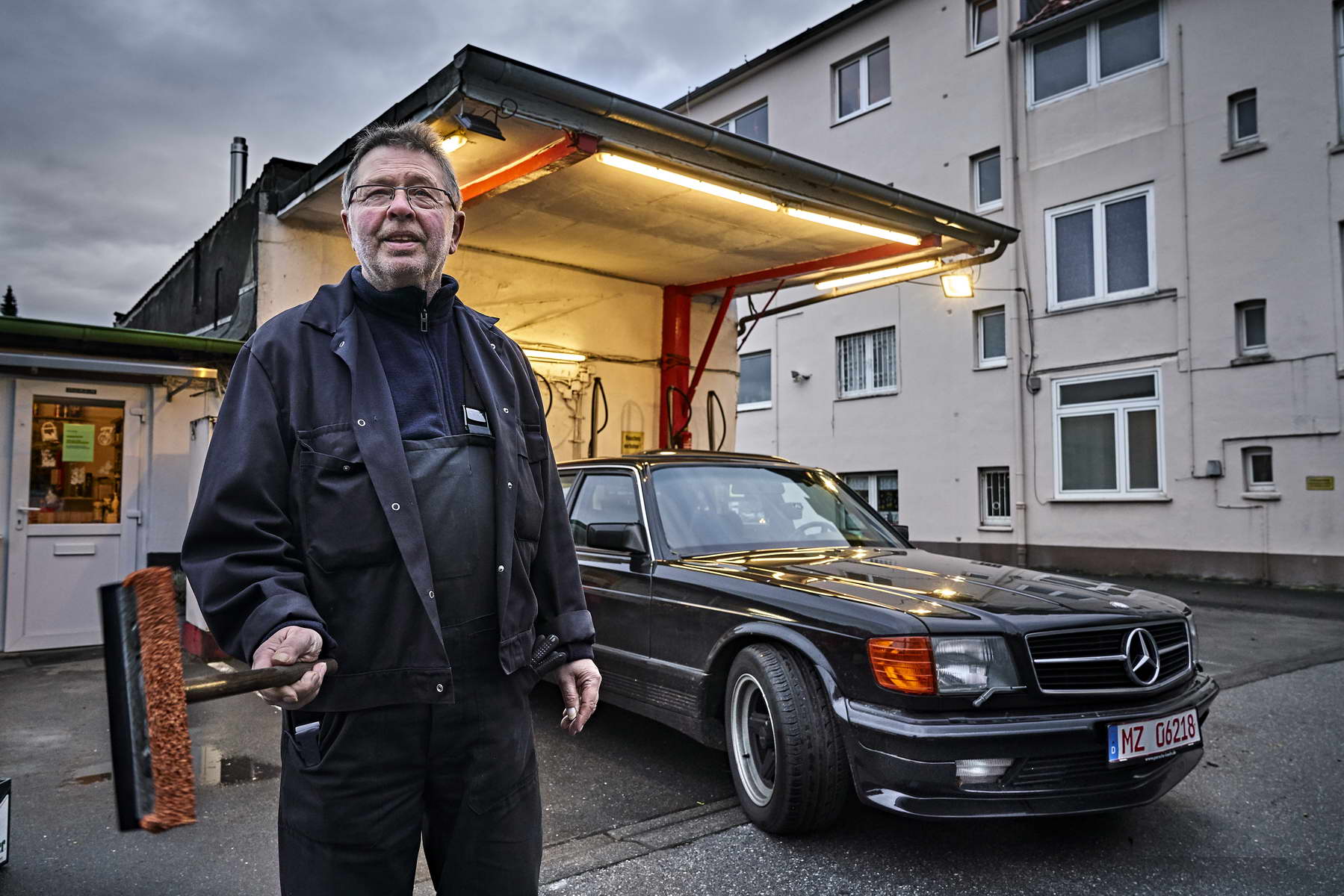 Ruhrpotttour Mercedes 500 SEL